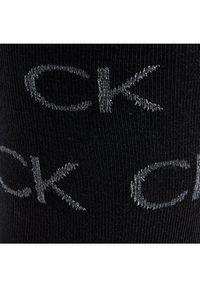 Calvin Klein Skarpety wysokie damskie 701224119 Czarny. Kolor: czarny. Materiał: materiał #2