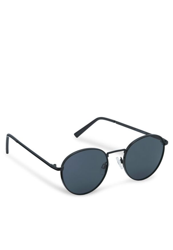 Jack & Jones - Jack&Jones Okulary przeciwsłoneczne Jacryder 12184899 Czarny. Kolor: czarny