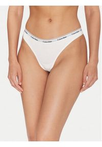 Calvin Klein Underwear Komplet 3 par stringów 000QD5209E Kolorowy. Materiał: bawełna. Wzór: kolorowy #3