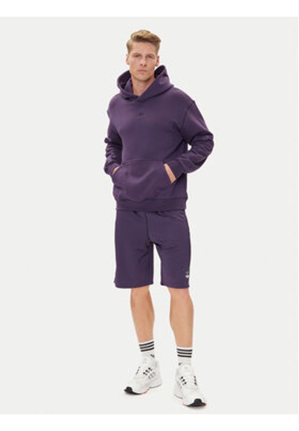 Adidas - adidas Szorty sportowe Graphic Mesh JY2758 Fioletowy Loose Fit. Kolor: fioletowy. Materiał: syntetyk. Styl: sportowy