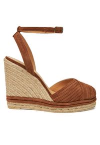 Espadryle Castañer. Kolor: brązowy