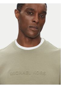 Michael Kors Bluza CF4528J5MF Beżowy Regular Fit. Kolor: beżowy. Materiał: bawełna #6