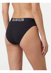 Calvin Klein Swimwear Dół od bikini LV00Q61240 Czarny. Kolor: czarny. Materiał: syntetyk #2