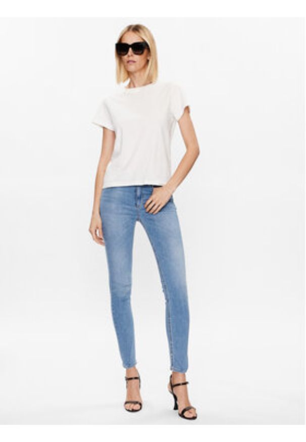 Liu Jo Jeansy UA3013 DS004 Niebieski Skinny Fit. Kolor: niebieski