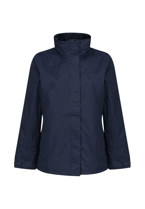 Regatta - Damska Kurtka Przeciwdeszczowa Beauford. Kolor: niebieski. Sport: turystyka piesza