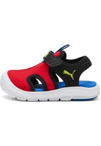 Sandały Puma Fun Racer Sandal V Inf, Dzieci. Kolor: czerwony. Materiał: materiał