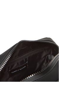 TOMMY HILFIGER - Tommy Hilfiger Kosmetyczka Th Foundation Washbag AM0AM13527 Czarny. Kolor: czarny. Materiał: skóra