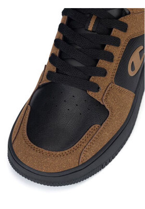Champion Sneakersy RD18 2.0 MS B GS MID S32980-MS033 Brązowy. Kolor: brązowy. Materiał: skóra