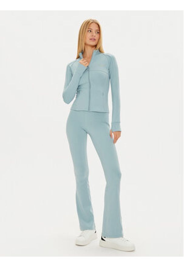 Guess Bluza V4YP12 KCD02 Niebieski Regular Fit. Kolor: niebieski. Materiał: syntetyk