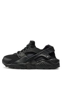 Nike Sneakersy Huarache Run (GS) 654275 016 Czarny. Kolor: czarny. Materiał: skóra. Model: Nike Huarache. Sport: bieganie #4