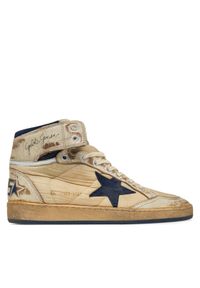 GOLDEN GOOSE Sneakersy Sky Star GMF00230.F003339.10357 Beżowy. Kolor: beżowy. Materiał: skóra