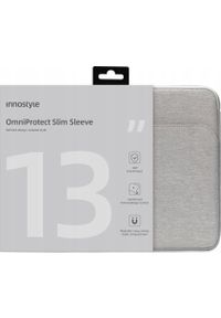 Etui Innostyle INNOSTYLE TORBA NA LAPTOPA 13" WODOODPORNA ETUI OMNIPROTECT SLIM SZARY. Kolor: szary