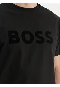 BOSS T-Shirt TS_Iconic Logo 50553636 Czarny Regular Fit. Kolor: czarny. Materiał: bawełna #4