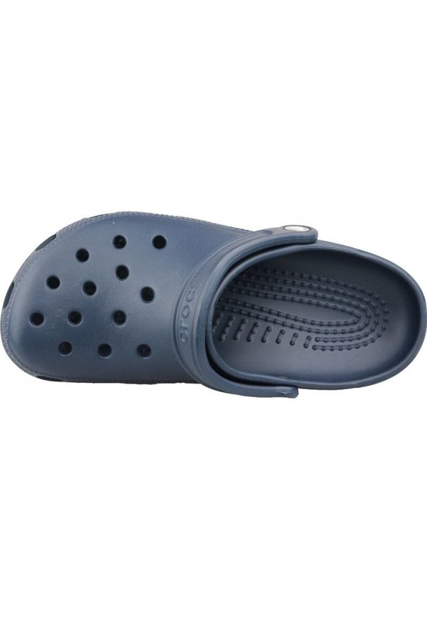 Klapki Crocs Classic Clog 10001-410 granatowe. Kolor: niebieski. Materiał: materiał