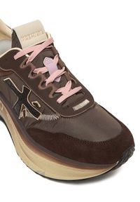 Premiata Sneakersy Hill Var 7896 Brązowy. Kolor: brązowy. Materiał: skóra #5