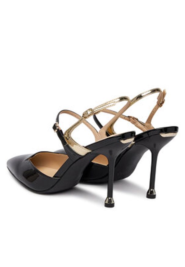 Liu Jo Szpilki Demi 13 SA6009 EX342 Czarny. Kolor: czarny. Materiał: skóra. Obcas: na szpilce