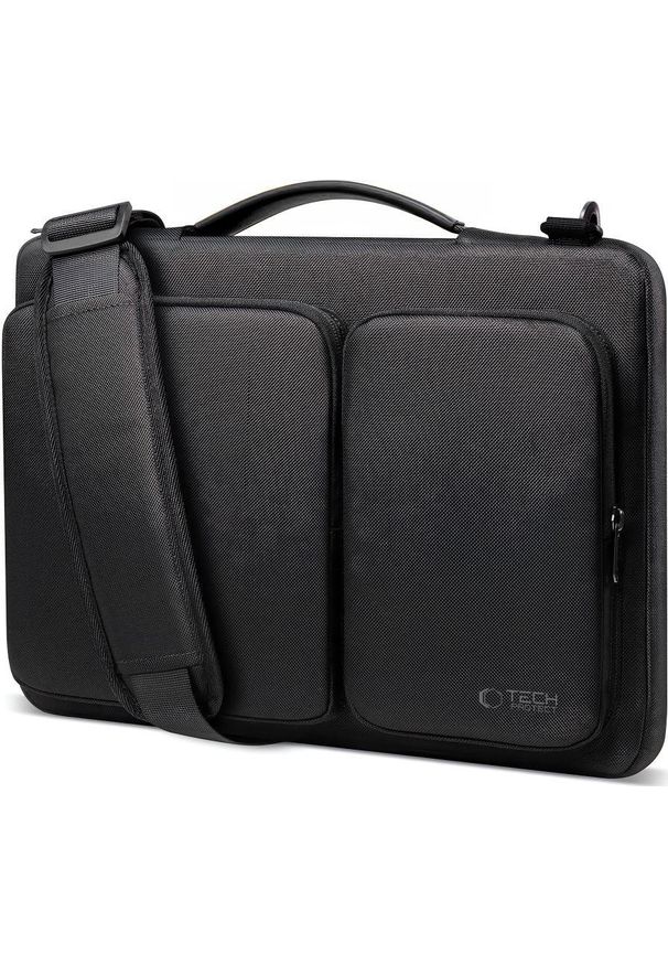 TECH-PROTECT - Torba Tech-Protect Defender Bag 13-14'' czarny. Kolor: czarny. Materiał: materiał. Styl: casual, elegancki