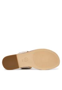 MICHAEL Michael Kors Klapki Berkley Flat 40S6BRFS1B Écru. Materiał: skóra #5