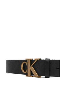 Calvin Klein Pasek Męski LV04D7109G Czarny. Kolor: czarny. Materiał: skóra #3