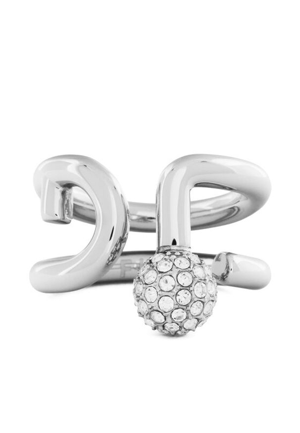 Furla Pierścionek Mianuvola WJ00265-MT0000-AR000-1-003-20-CN-S J Srebrny. Materiał: metalowe. Kolor: srebrny