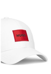 Hugo - HUGO Czapka z daszkiem Men-X 581 50492745 Biały. Kolor: biały. Materiał: bawełna, materiał