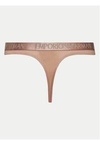 Emporio Armani Underwear Komplet 2 par stringów 163333 4F235 16355 Beżowy. Kolor: beżowy. Materiał: syntetyk #3