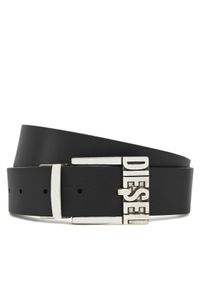 Diesel Pasek Męski X08879 PR227 H1085 Czarny. Kolor: czarny. Materiał: skóra #1