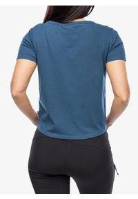 ROYAL ROBBINS - Koszulka bawełniana damska Royal Robbins Basecamp Boxy Tee. Kolor: niebieski. Materiał: bawełna