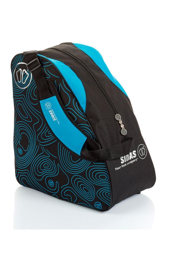 SIDAS - Torba na buty narciarskie doroslych Sidas Boot Bag Blue-Nylon wzmocniona torba. Kolor: niebieski, wielokolorowy, czarny. Materiał: nylon. Sport: narciarstwo