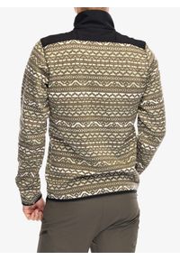 columbia - Bluza polarowa męska Columbia Sweater Weather Printed Half Zip II. Kolor: zielony. Materiał: polar