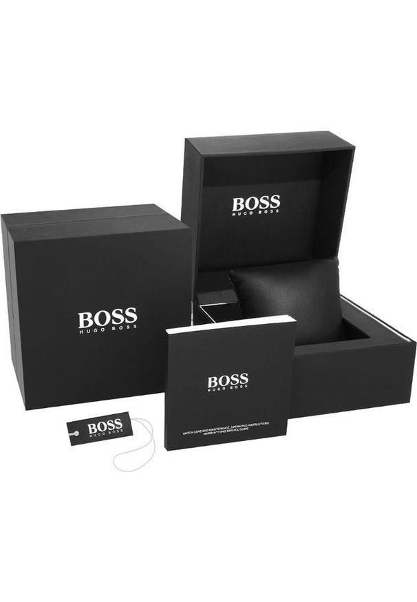 HUGO BOSS - Zegarek Hugo Boss Zegarek Męski Hugo Boss Rafale 1513510 + BOX