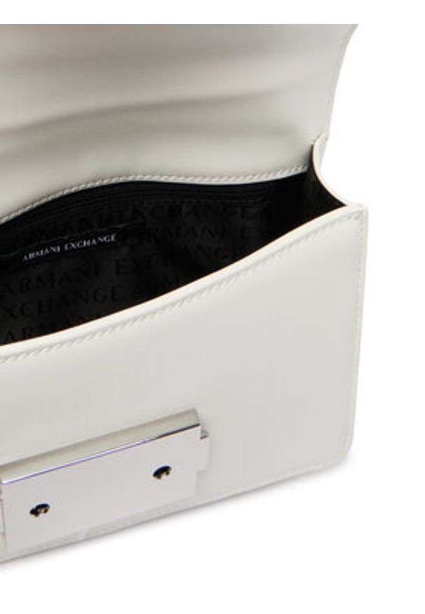 Armani Exchange Torebka XW000071 AF12039 U0011 Biały. Kolor: biały. Materiał: skórzane