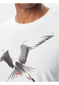 Hugo - HUGO T-Shirt Dirunn 50564143 Biały Regular Fit. Kolor: biały. Materiał: bawełna #3