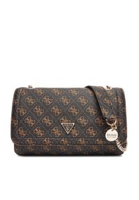 Guess Torebka Noelle II HWQG96 72210 Brązowy. Kolor: brązowy. Materiał: skórzane
