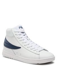 Fila Sneakersy Highflyer L Mid FFM0159.13044 Biały. Kolor: biały. Materiał: skóra