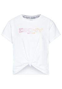 DKNY Sport T-Shirt DP1T8020 Biały Regular Fit. Kolor: biały. Materiał: bawełna. Styl: sportowy #5