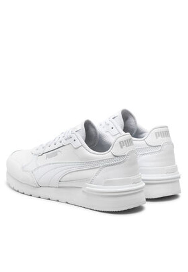 Puma Sneakersy St Runner v4 L Jr 399736 02 Biały. Kolor: biały. Materiał: skóra