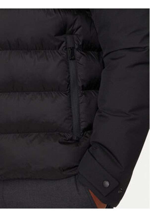 Geox Kurtka zimowa Sapienza M4628J TC188 F0284 Czarny Regular Fit. Kolor: czarny. Materiał: syntetyk. Sezon: zima