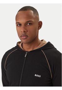 BOSS Bluza Mix&Match 50515313 Czarny Regular Fit. Kolor: czarny. Materiał: bawełna #3