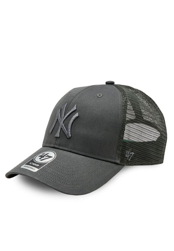 47 Brand Czapka z daszkiem Mlb New York Yankees Branson BRANS17CTP Szary. Kolor: szary. Materiał: materiał