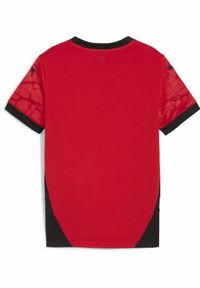 Puma - Młodzieżowa koszulka domowa Stade Rennais F.C. 24/25 PUMA Red Black. Kolor: czerwony, wielokolorowy, czarny