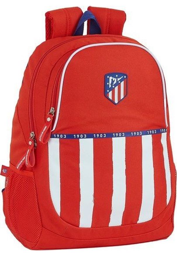 Atletico Plecak szkolny Atltico Madrid Niebieski Biały Czerwony. Kolor: niebieski, biały, wielokolorowy, czerwony
