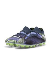 Puma - Buty piłkarskie unisex PUMA FUTURE 7 PRO FG/AG. Kolor: żółty, wielokolorowy, szary, biały. Sport: piłka nożna