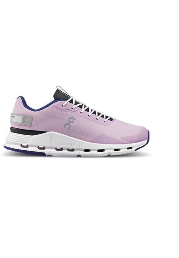 On Running - Buty do biegania damskie On running Cloudnova Form. Kolor: fioletowy. Materiał: materiał. Szerokość cholewki: normalna. Sport: bieganie