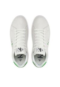 Calvin Klein Jeans Sneakersy Bold Platf Low Lace Lth Ml Met YW0YW01431 Biały. Kolor: biały #5