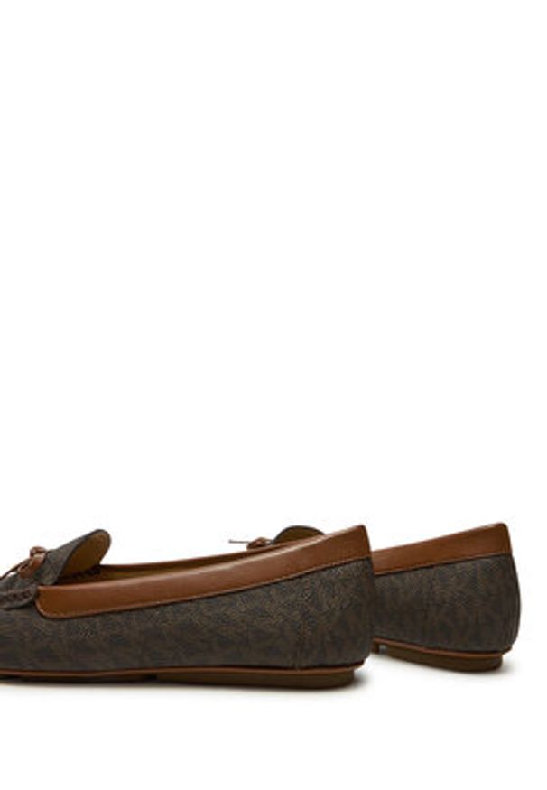 MICHAEL Michael Kors Mokasyny Juliette Moc 40S2JTFR1B Brązowy. Kolor: brązowy. Materiał: skóra
