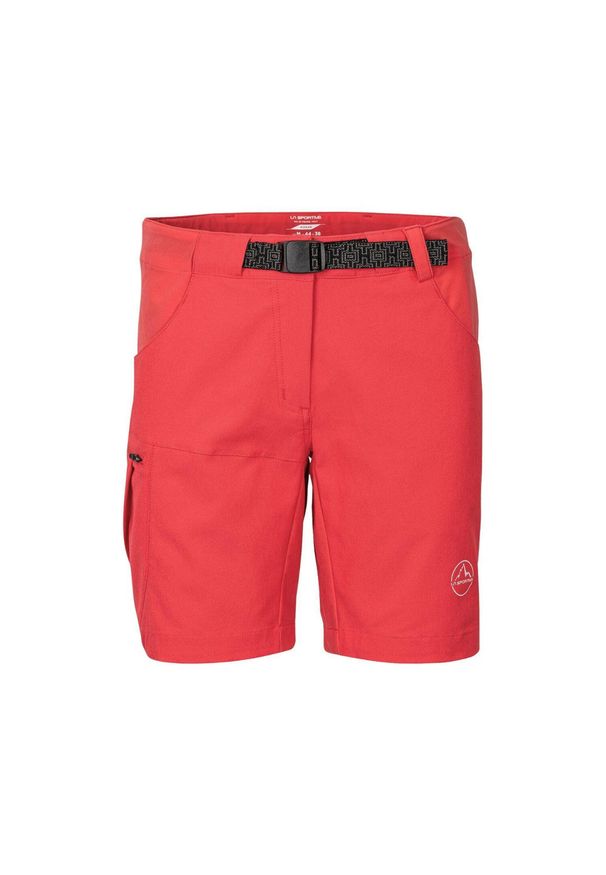 LA SPORTIVA - Spodenki trekkingowe damskie La Sportiva Lischana. Kolor: różowy. Materiał: elastan, poliamid. Sport: turystyka piesza