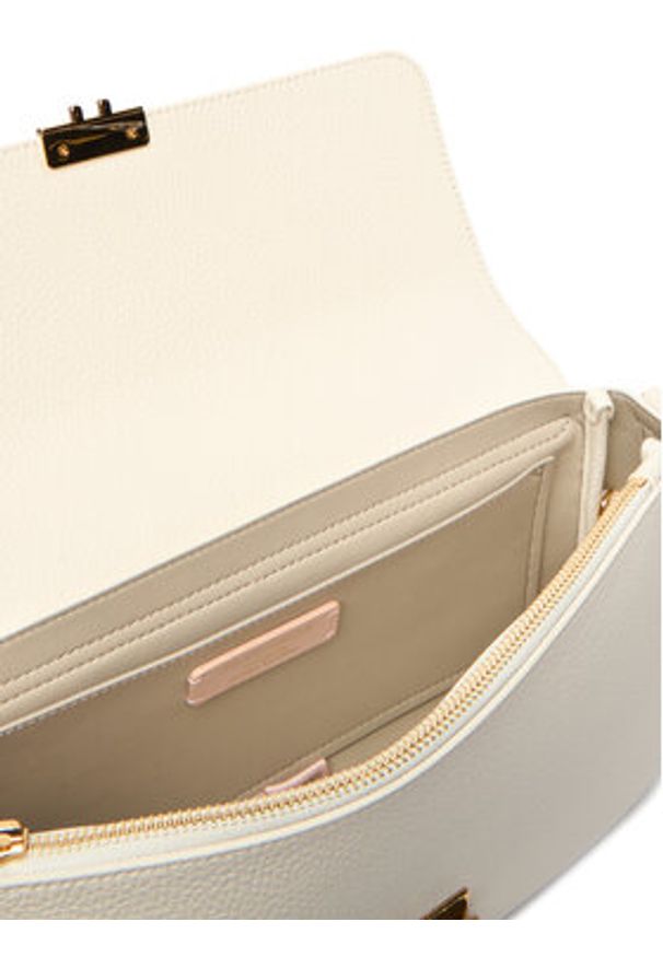 Coccinelle Torebka U4K Coccinelle C-Me Lock E1 U4K 12 01 01 Écru. Kolor: kremowy. Materiał: skórzane