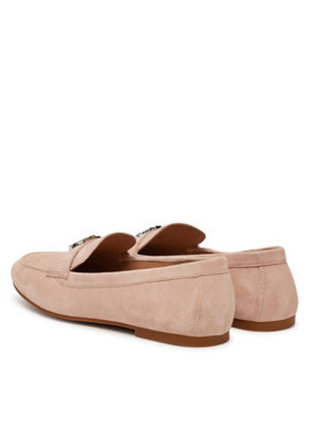 Lauren Ralph Lauren - LAUREN RALPH LAUREN Lordsy Averi III 802946809011 Różowy. Kolor: różowy. Materiał: skóra, zamsz