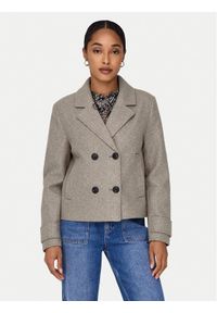 only - ONLY Kurtka przejściowa Freja 15320983 Brązowy Regular Fit. Kolor: brązowy. Materiał: syntetyk #1